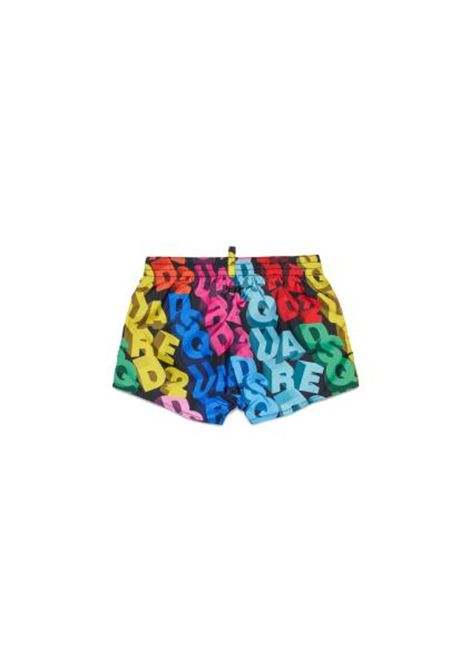 Costume con logo DSQUARED2 JUNIOR | DQ3309 D0AH6DQ003